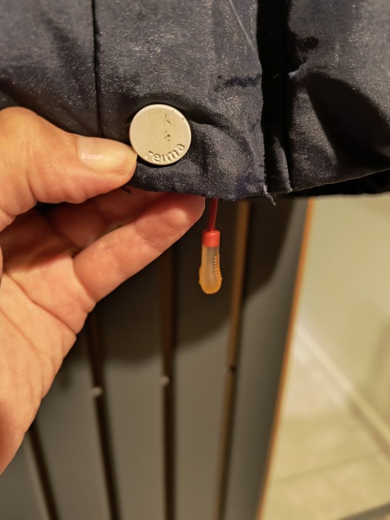 Puchowa oryginalna kurtka Reima r 122