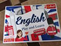 Gra językowa Trefl Play and Learn nauka angielskiego materiały