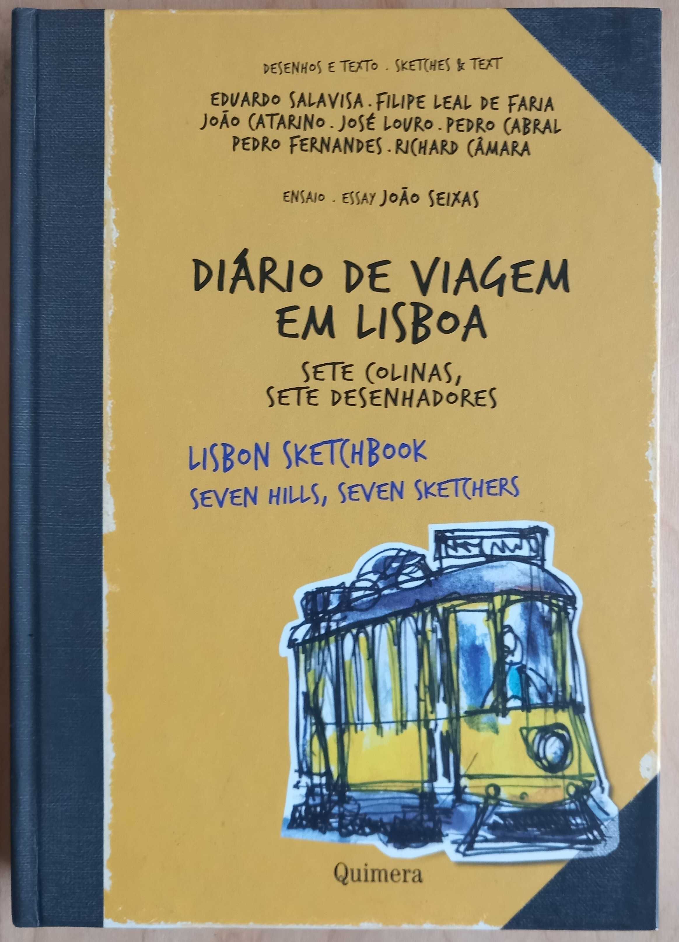 E. Salavisa- Diário de Viagem Lisboa: Sete Colinas, Sete Desenhadores