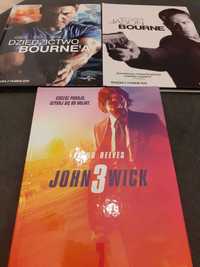 John Wick 3 ,Jason Bourne 3xDVD