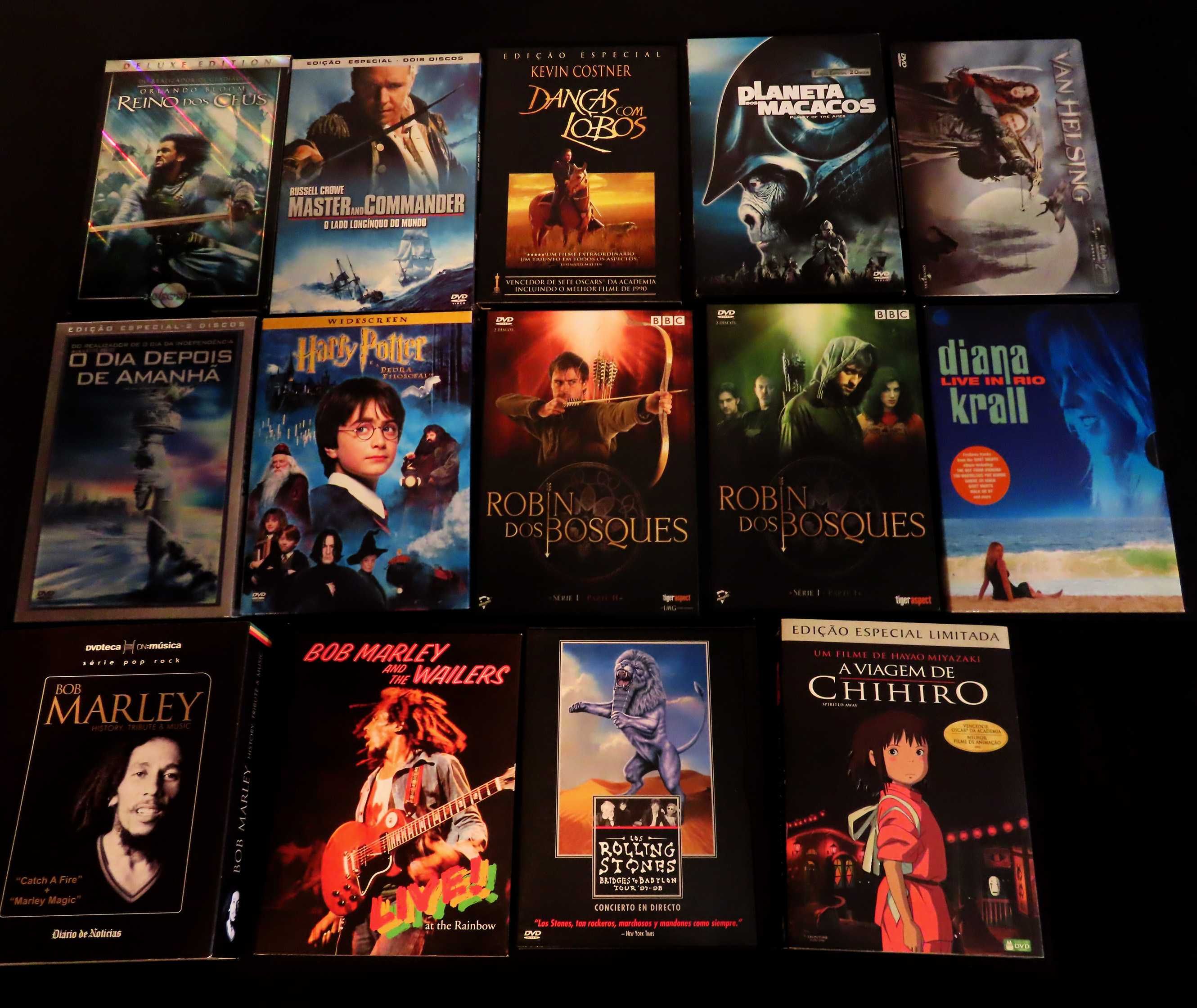 DVD's – Lote de 14 DVD's Edições Especiais