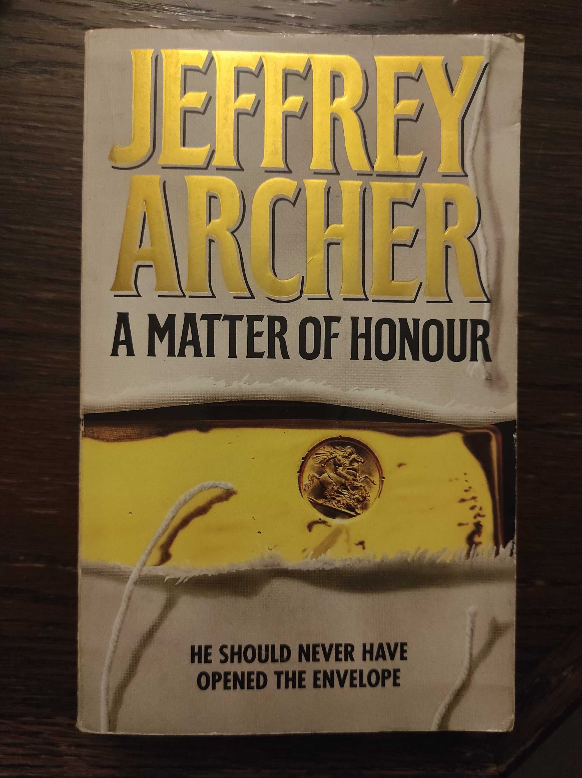 A matter of honour - J. Archer, 1993 r., literatura anglojęzyczna