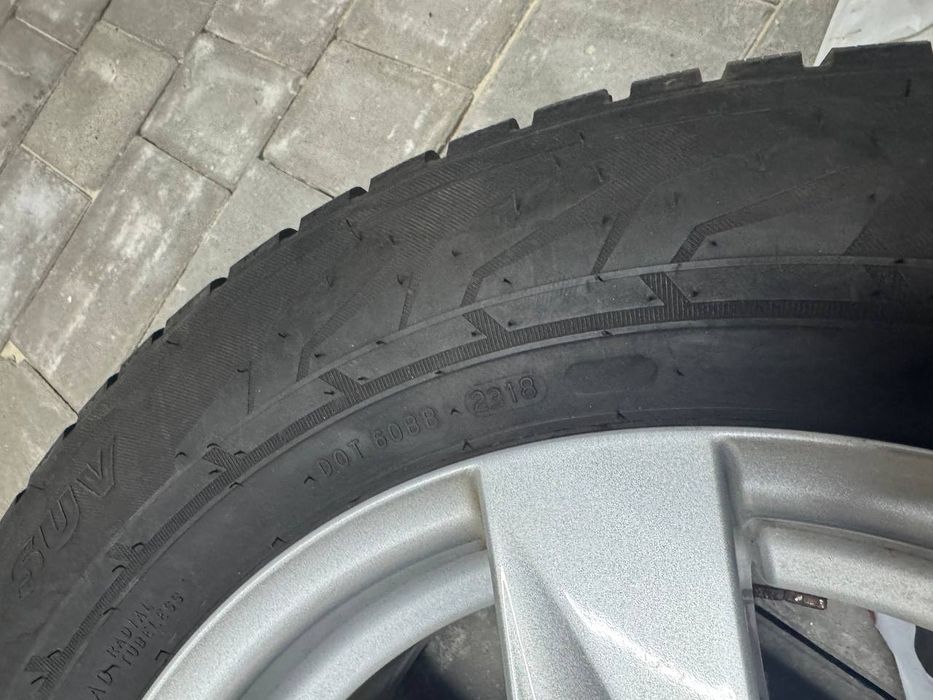 Продам диски з зимовою резиною кашкай