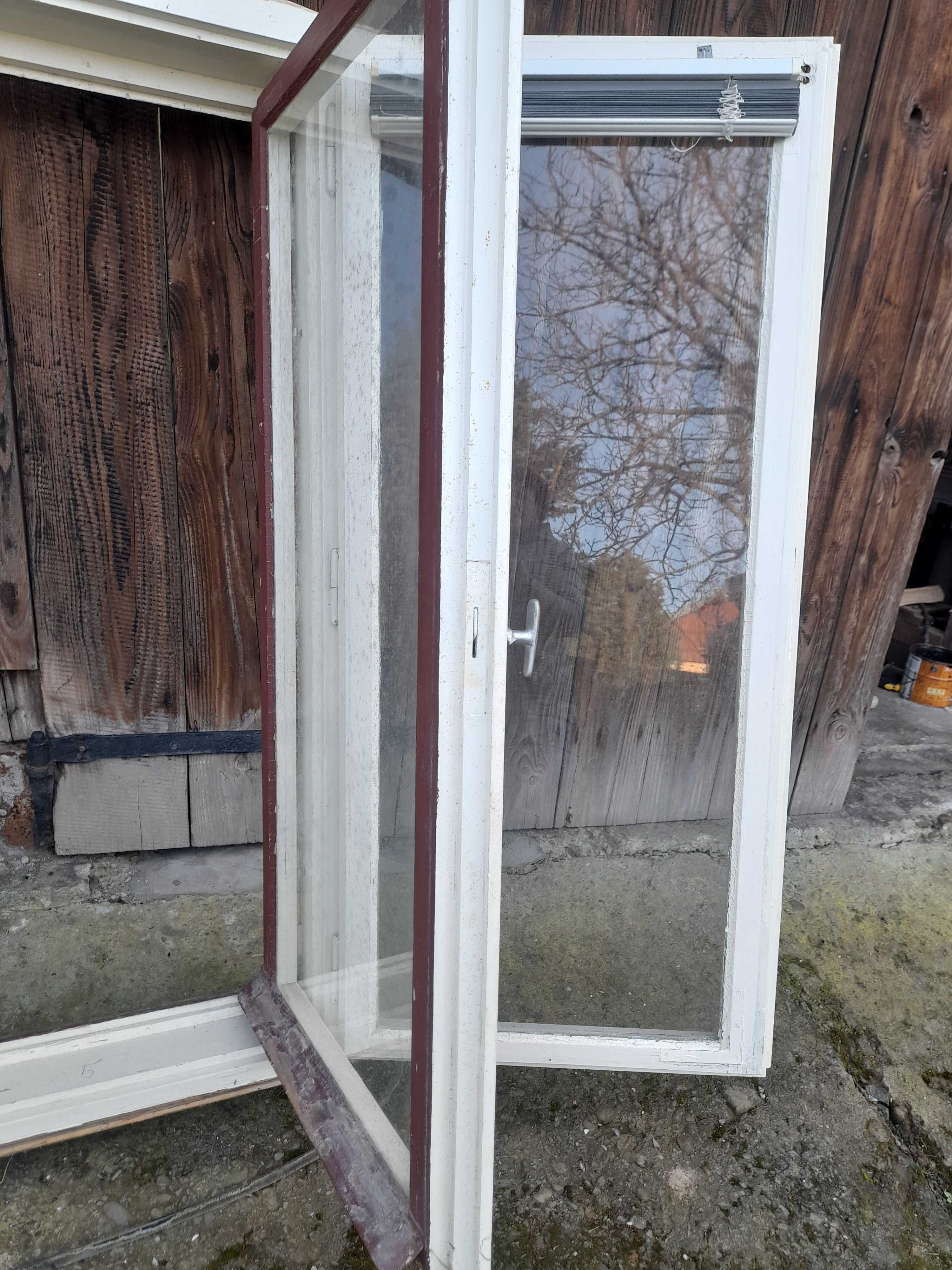 okna drewniane z demontażu