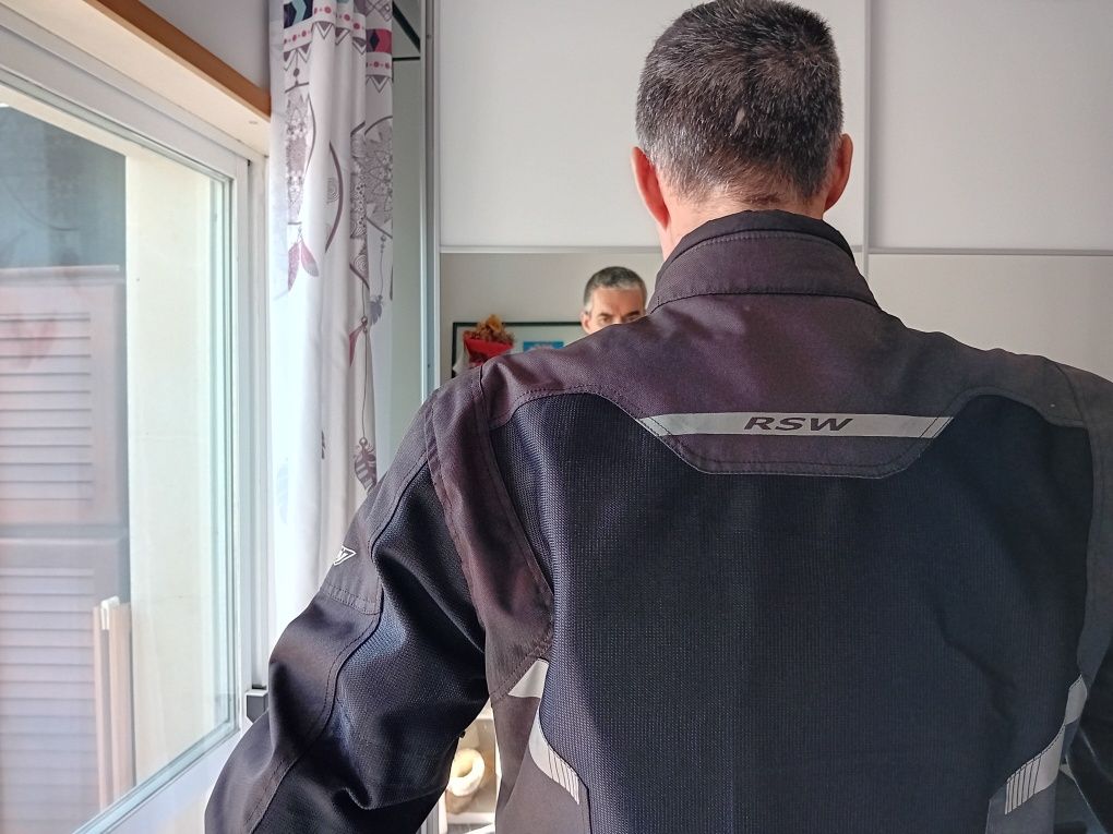 Casaco moto de verão xl