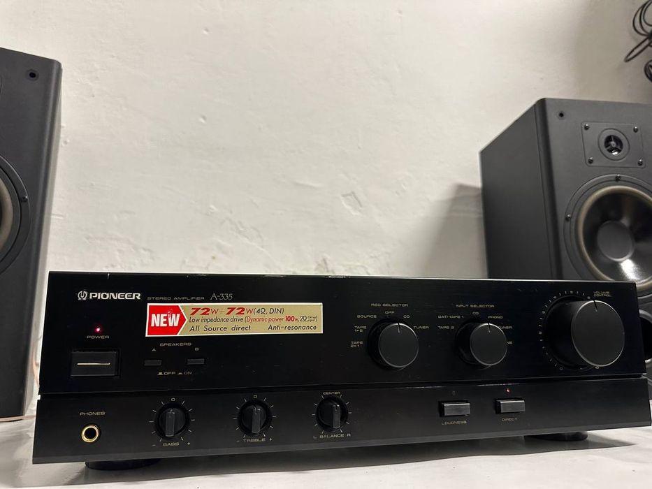Wzmacniacz stereo Pioneer A-335, 2*50 Watt, Japan