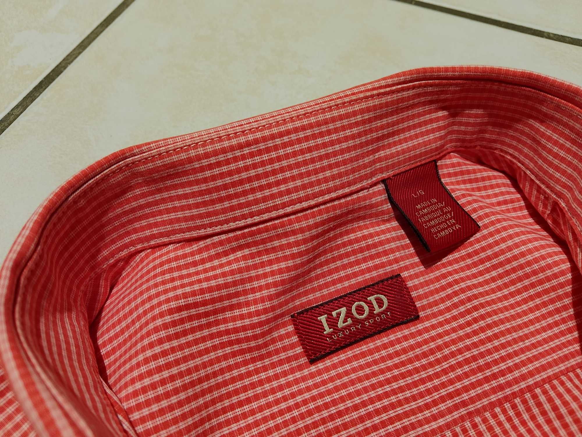 IZOD USA - NOWA! z LOGO Koszula Męska rozmiar XL