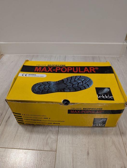 Buty robocze skórzane max-popular