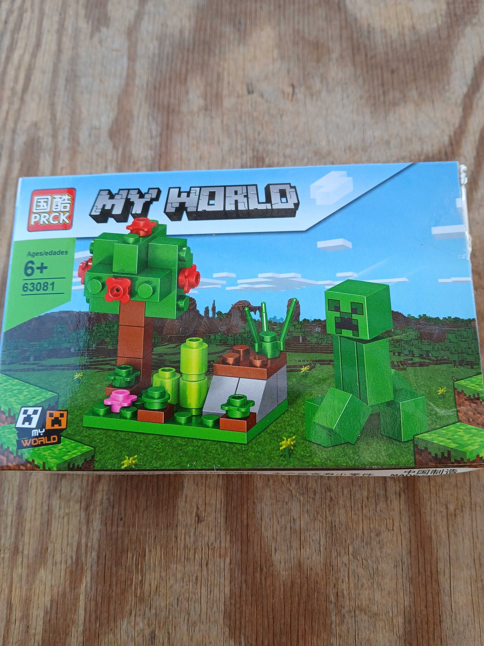 Klocki konstrukcyjne My World sześć pudełek zestaw numer 1