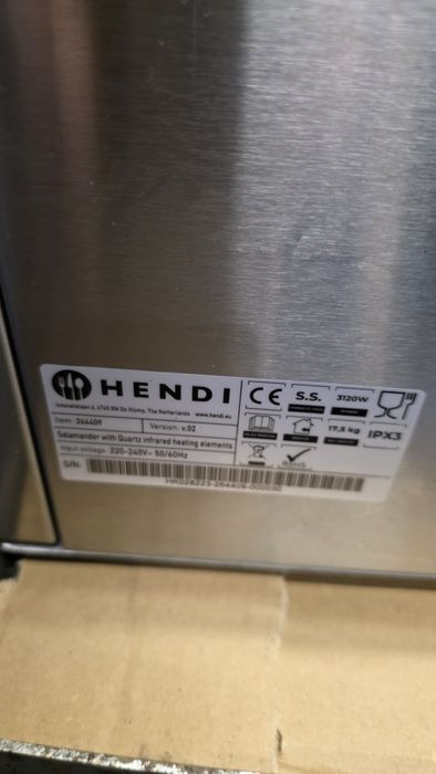 HENDI Salamander opiekacz kwarcowy