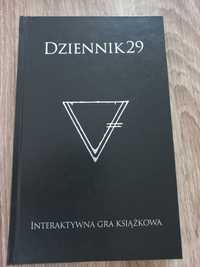 Dziennik 29 książka,  interaktywna gra książkowa