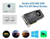 Evga GTX 680 2GB EFI boot screen  for Mac Pro