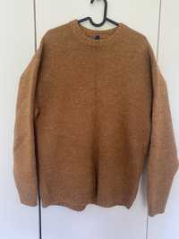 Musztardowy sweter H&M