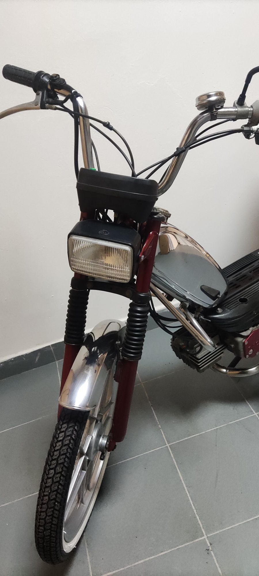 Motorower Hercules Prima 5 zarejestrowany na zabytek po renowacji