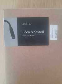Dwie LAMPKI Astro Lucca Recessed  - eleganckie lampki biurowe czarne