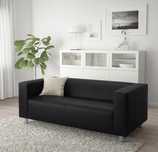Sofa de sala preto