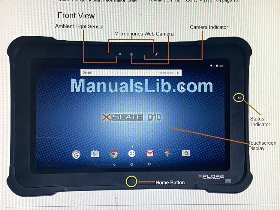 Tablet Xplore IX101B1 Rugged