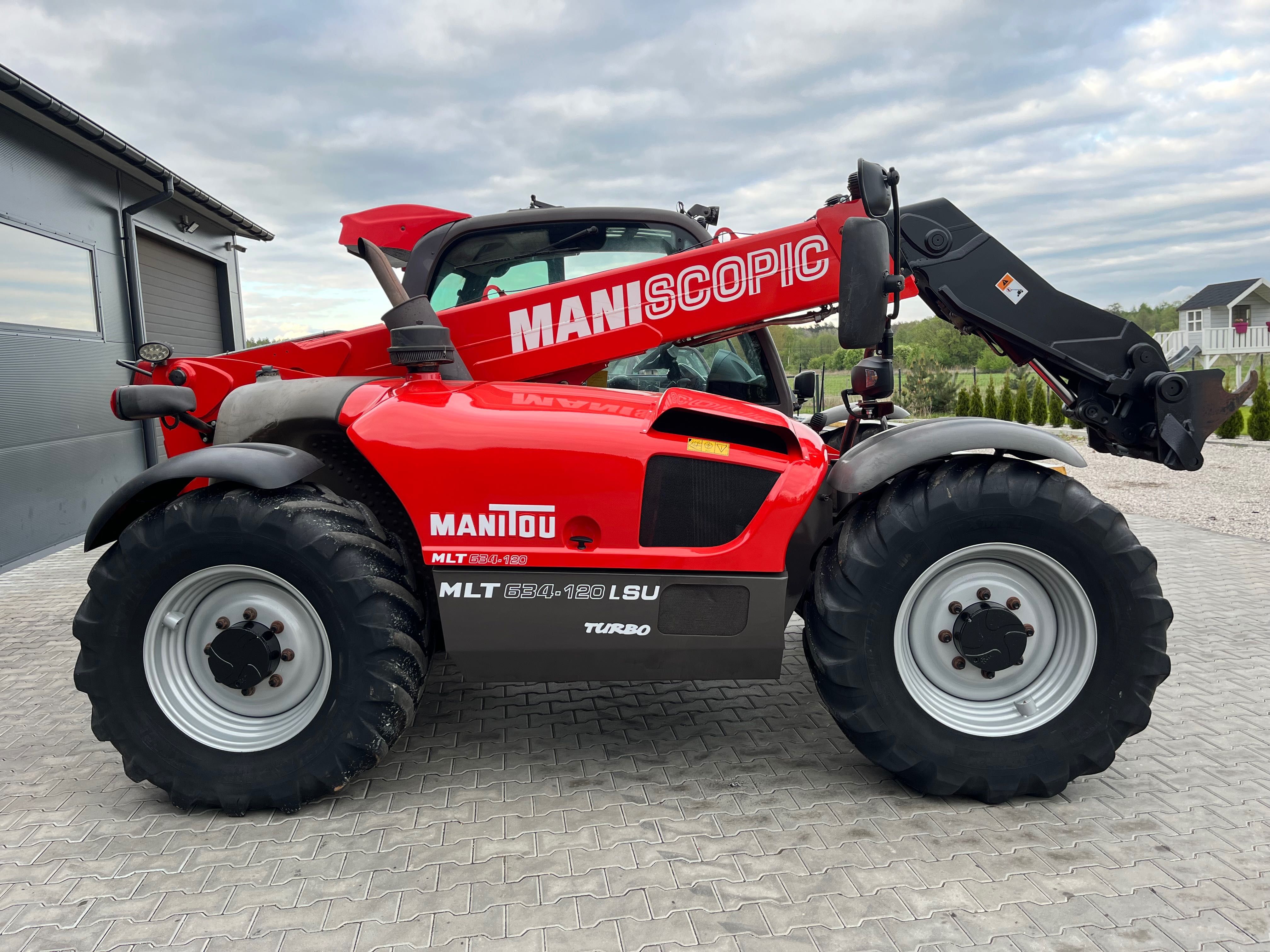 Manitou MLT 634-120 lsu ładowarka teleskopowa jcb 536-60