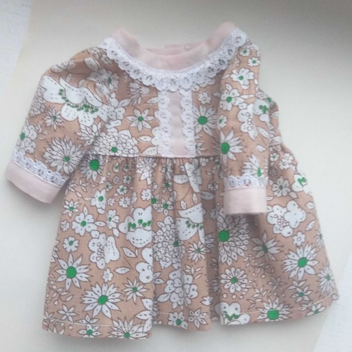 Сукня для ляльки ГДР 28-32 см одяг платье для куклы одежда