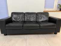 Sofa skórzana Ikea Skogaby
