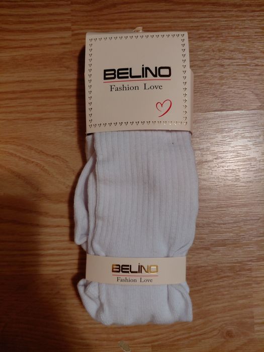 Нові дитячі колготки білі на 5 років