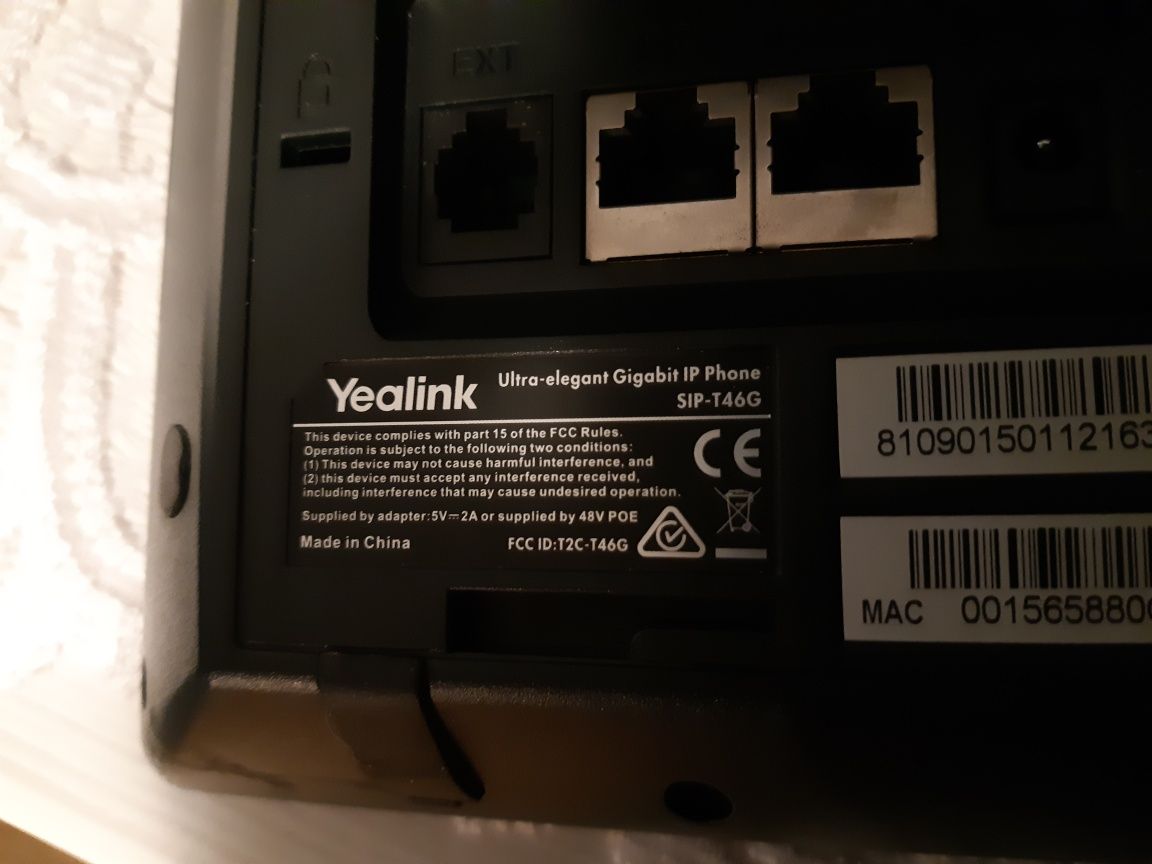 Telefon Stacjonarny  SIP Yealink T46G Stan Idealny