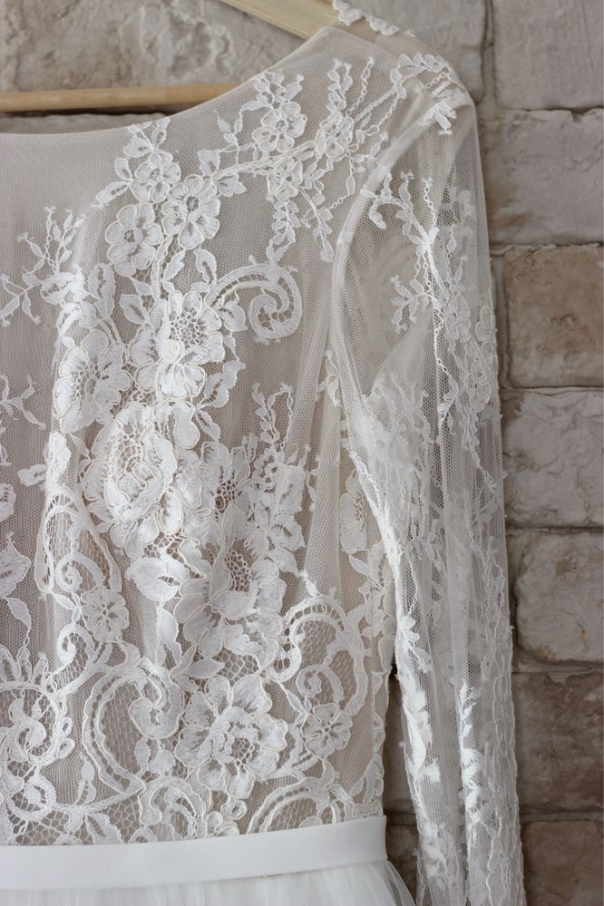 NOWA suknia ślubna romantic/boho