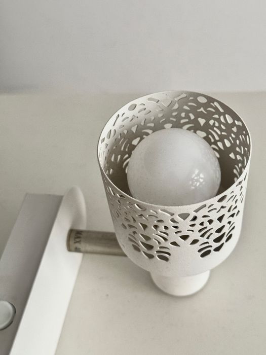 Kinkiet Markslöjd OLAND, biały, 2xE14 – dwa niezależne przyciski!