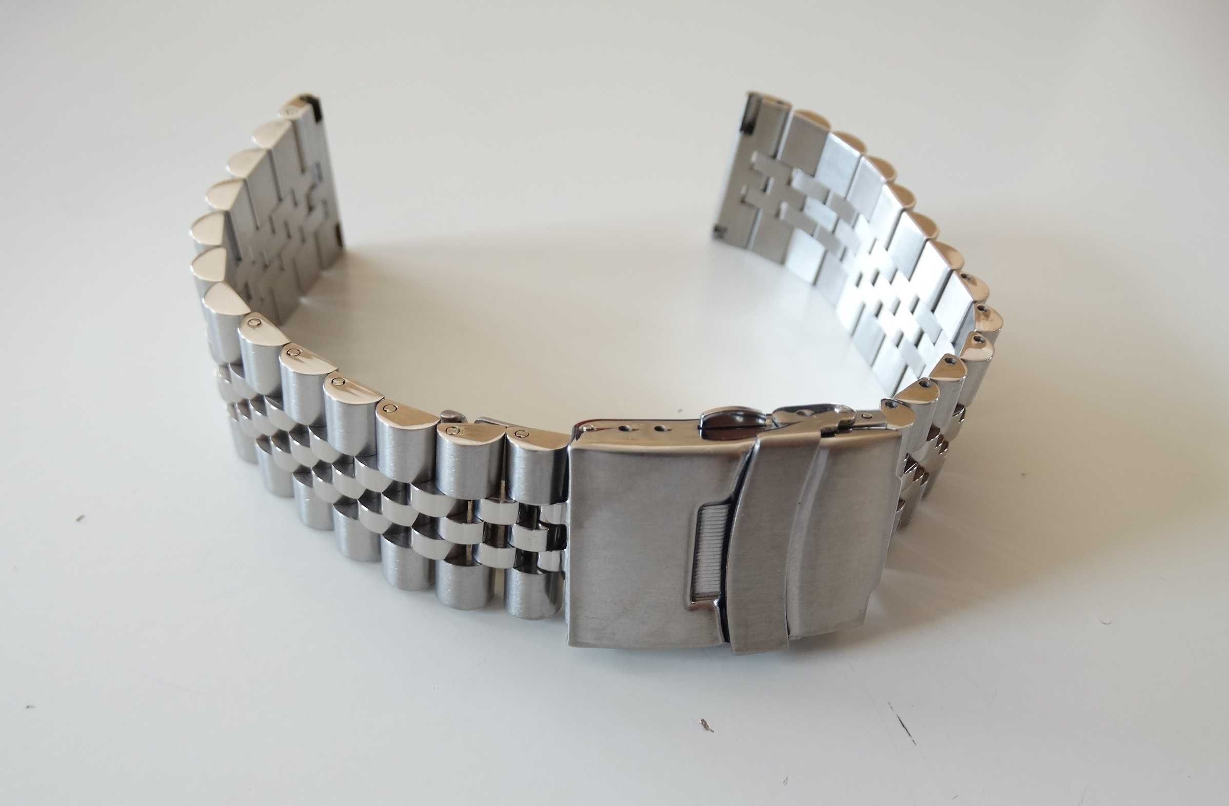 Bransoleta do zegarka Jubilee 20mm 22mm stal 316L Seiko Citizen Orient