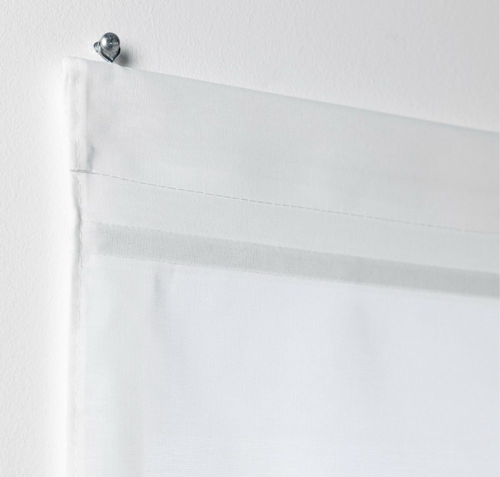Ikea roleta rzymska biala rozmiar 100x160 cm 4 sztuki