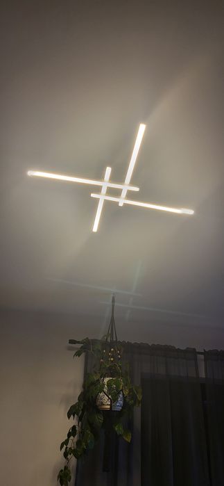 Żyrandol ledowy duży