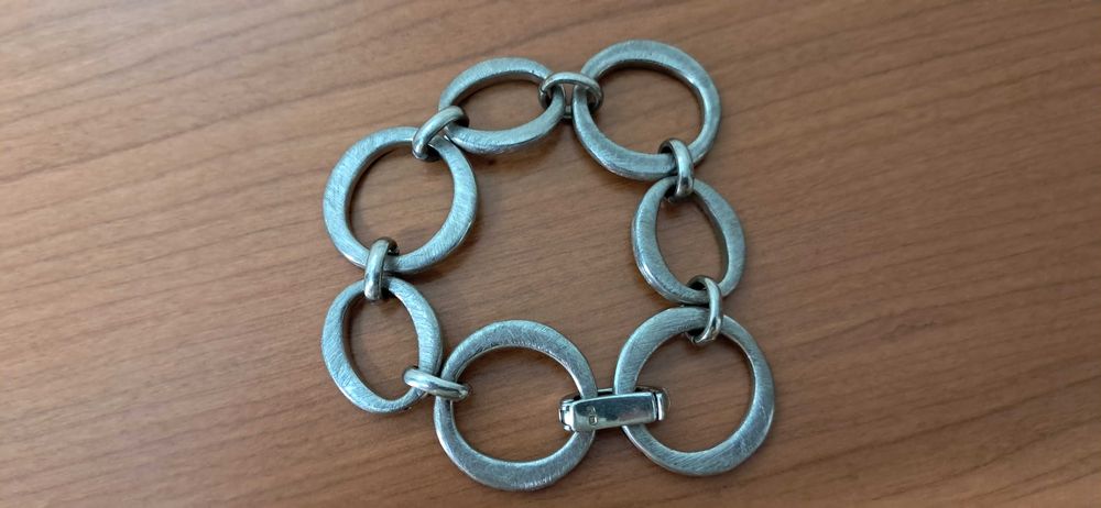 Pulseira em prata, impecável
