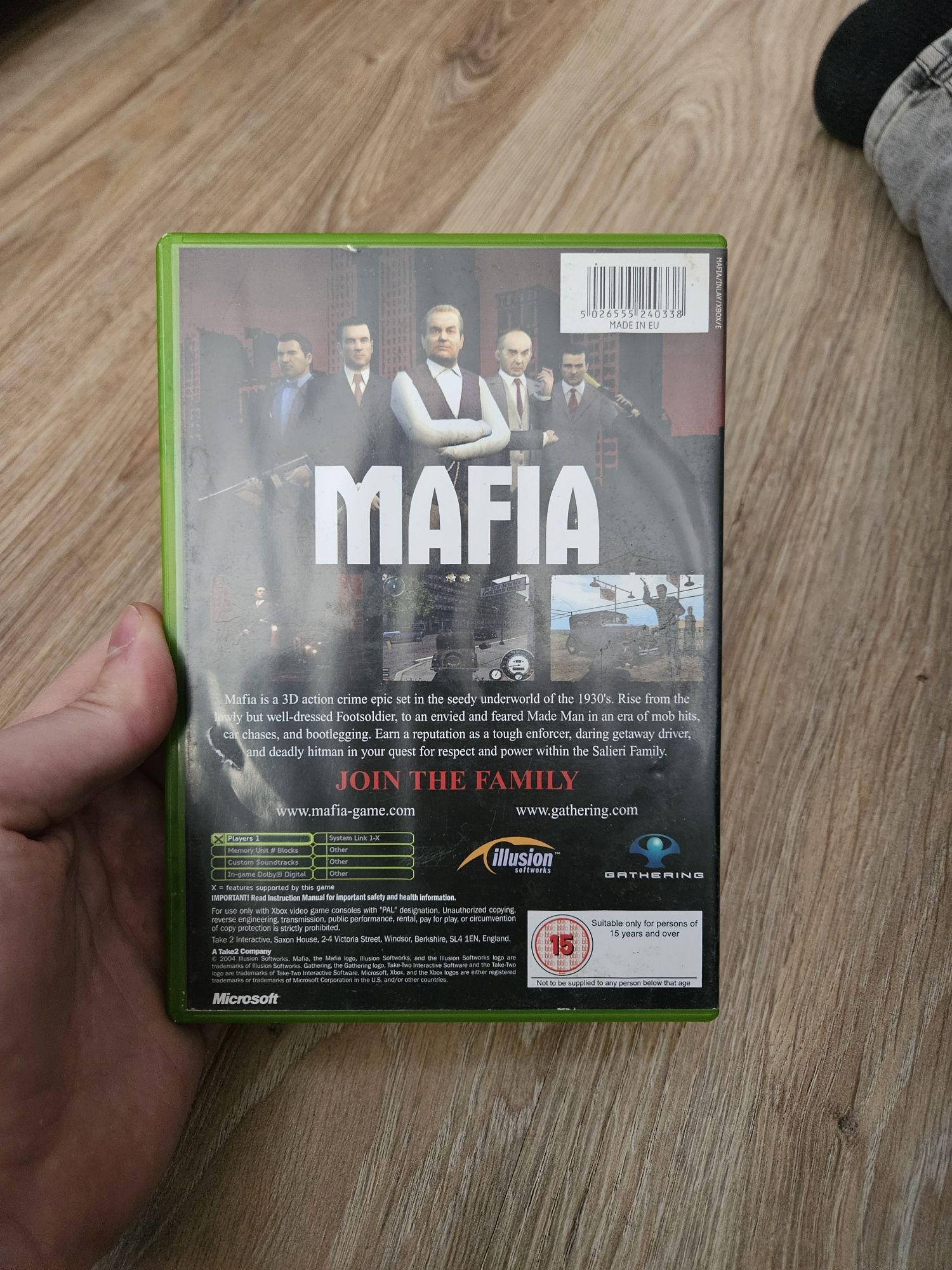Mafia xbox classic ANG