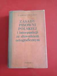 Zasady pisowni polskiej i interpunkcji, Jodłowski, Taszycki, 1986