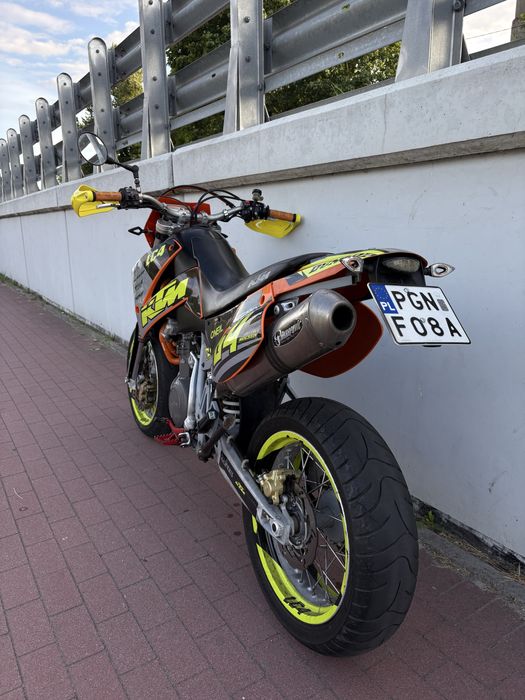 KTM LC4 Supermoto, zarejstrowany