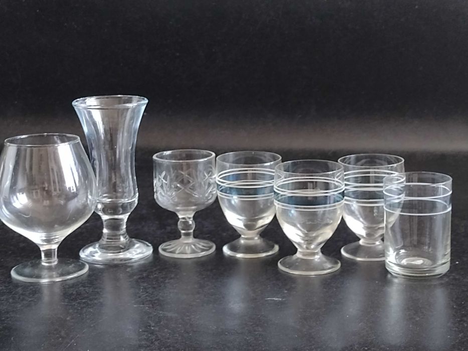 PRL-  Kieliszki Kolekcja z Epoki