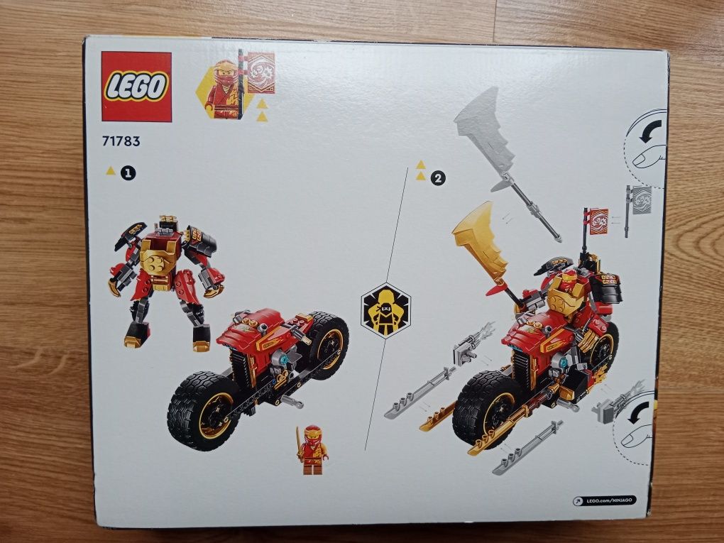 Klocki LEGO Ninjago Jeździec-Mech Kaia EVO 71783.