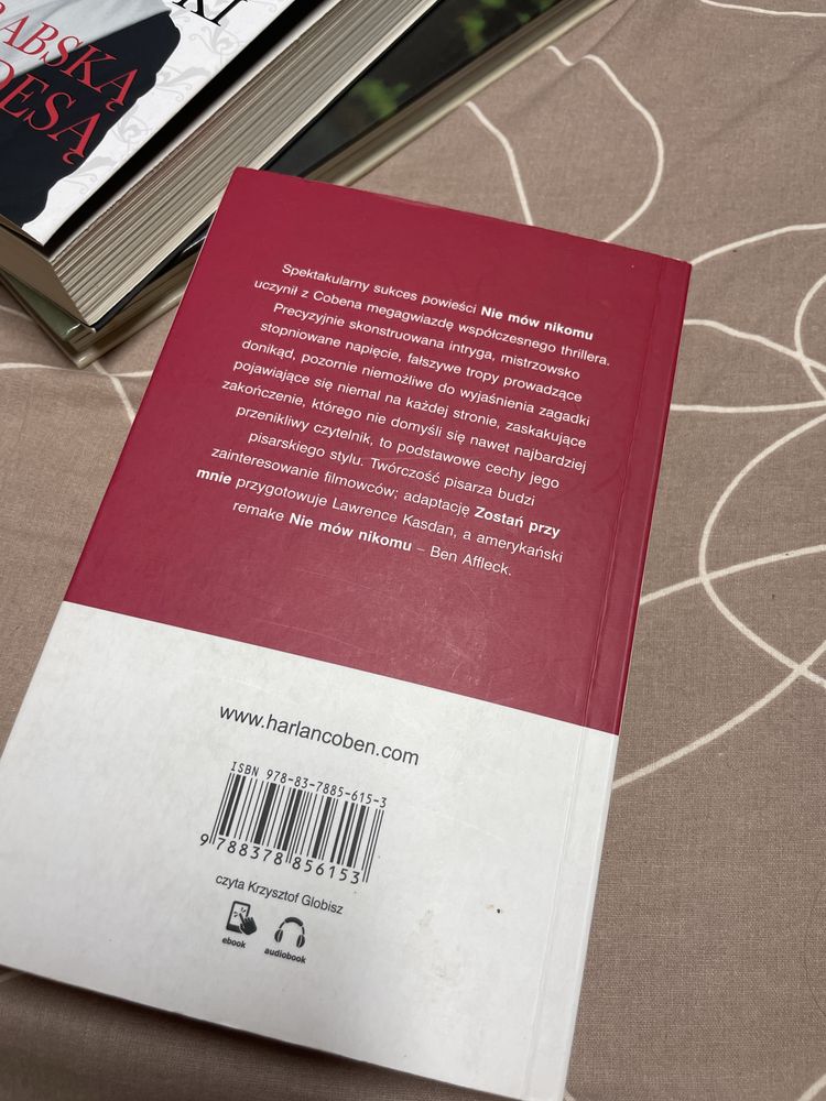 Książka Harlan Coben Zostań przy mnie