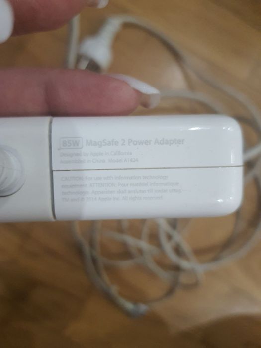MagSafe 2 power adapter 85w,зарядка MagSafe