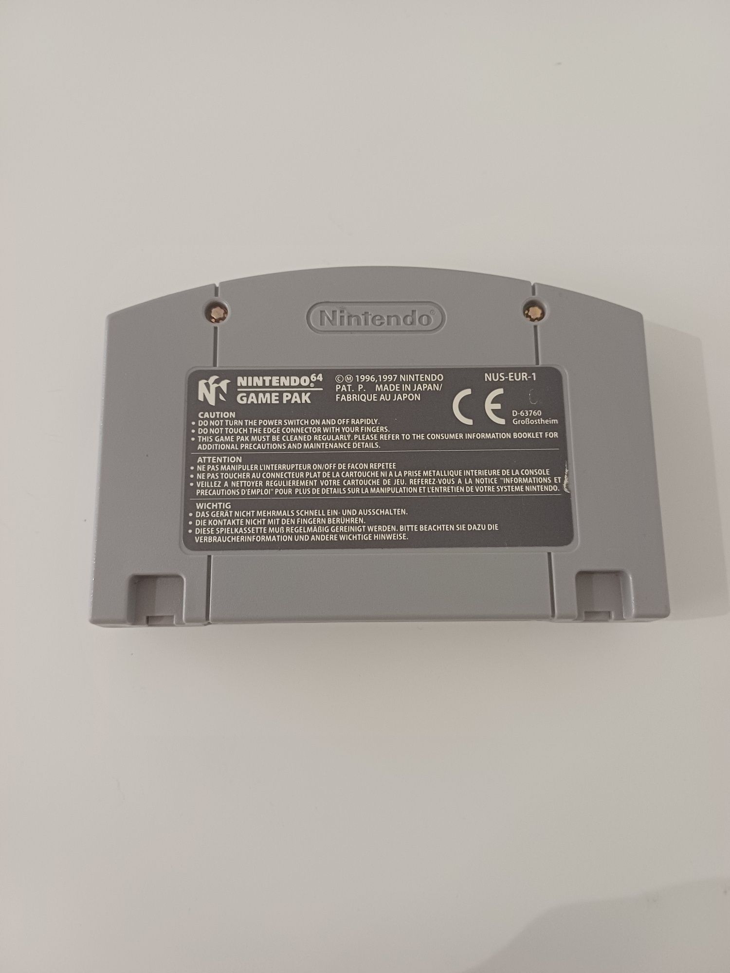 Mario Tennis Nintendo 64 oryginalna