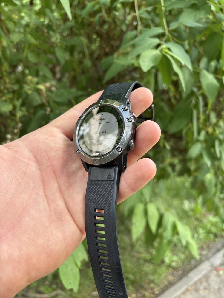 Garmin Fenix 5X Sapphire Повний комплект + чорний ремінь