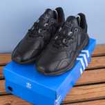 (1966) Чоловічі Кросівки Adidas Ozweego повністю чорні (41-46) адідас