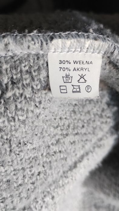 Gruby sweter damski rozmiar L