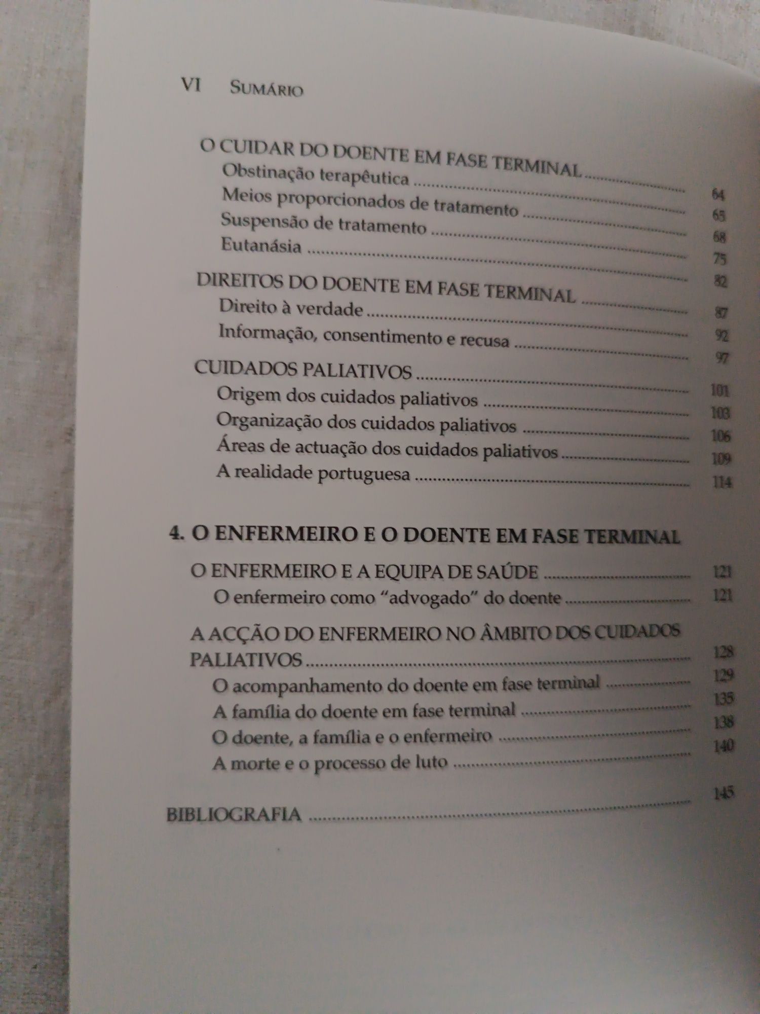 Livro "Cuidar a Pessoa em Fase Terminal, Perspectiva Ética"