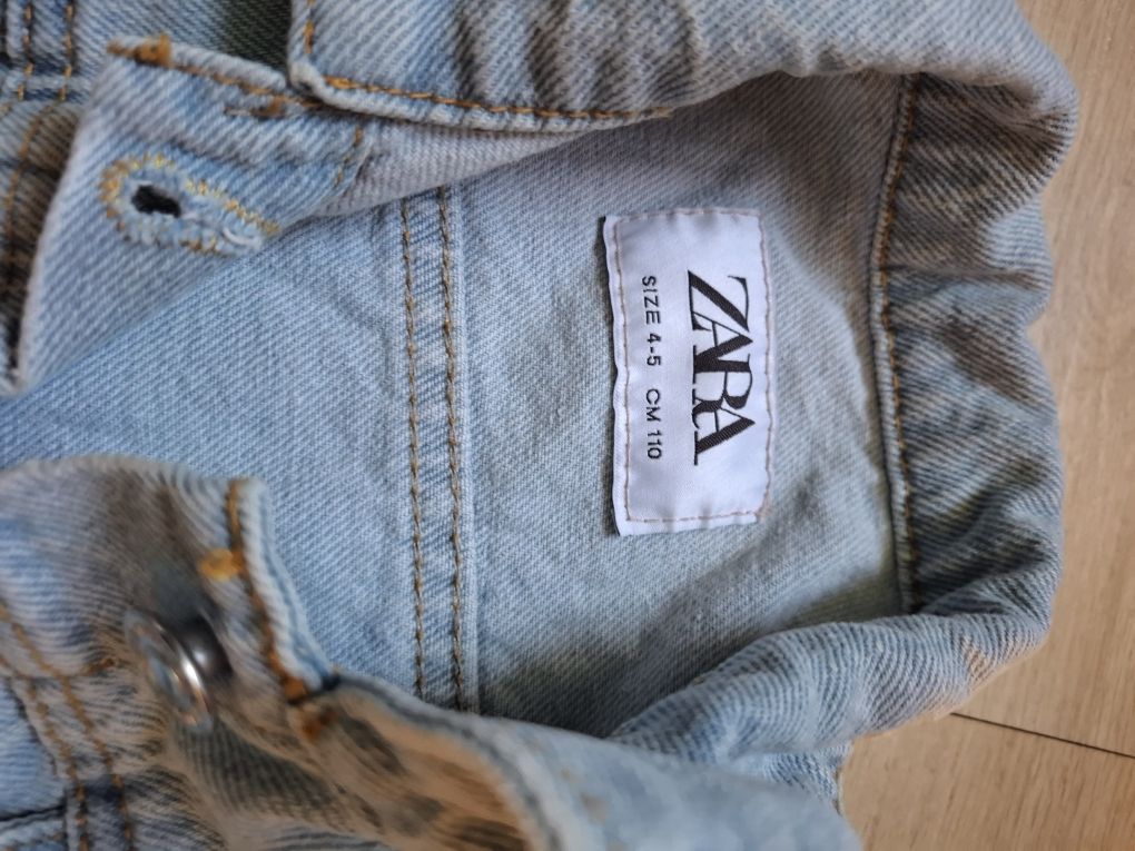 Джинсова курточка zara 4-5 років 110