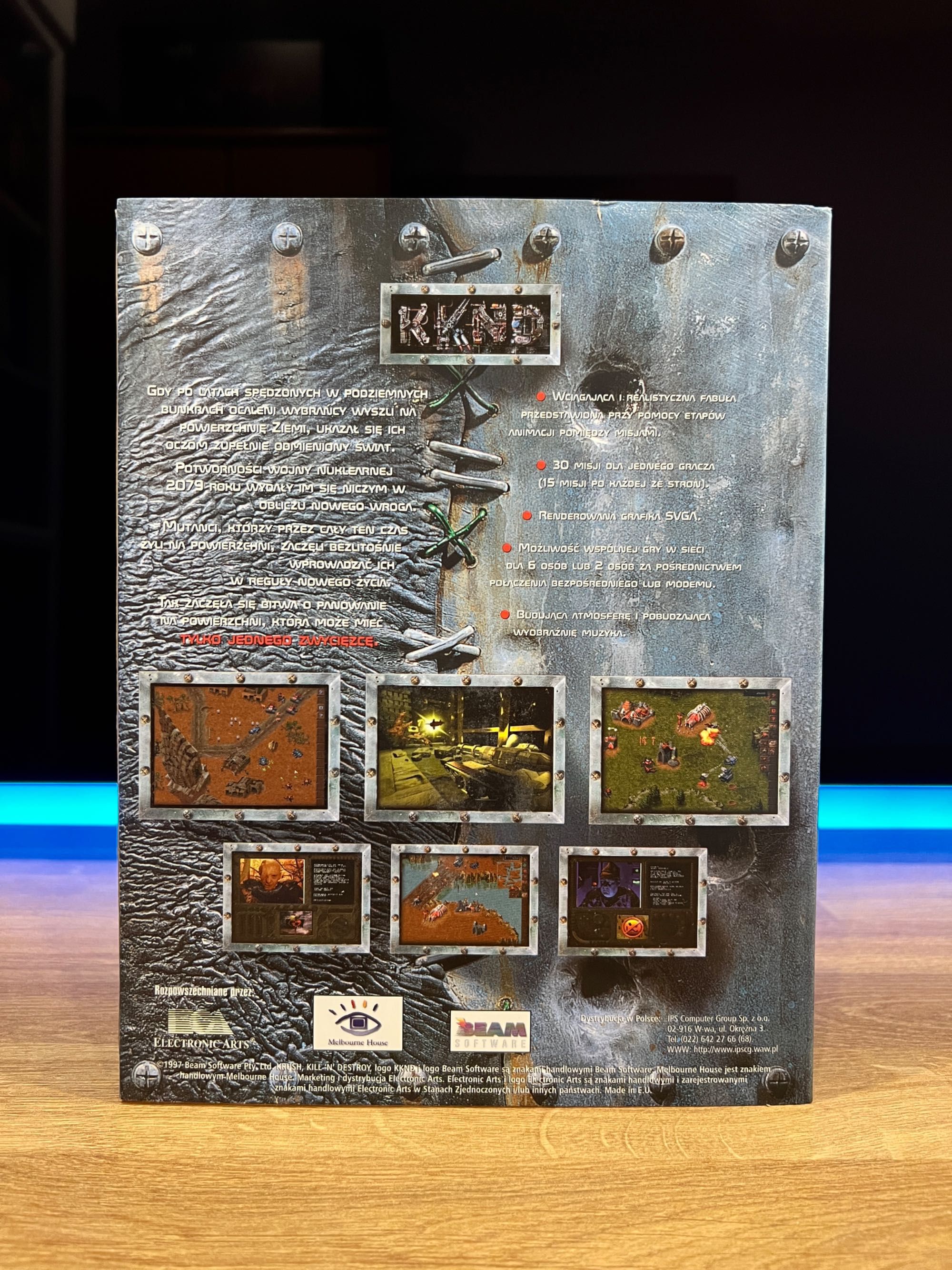 KKND (PC PL 1997) BIG BOX polskie kompletne premierowe wydanie IPS