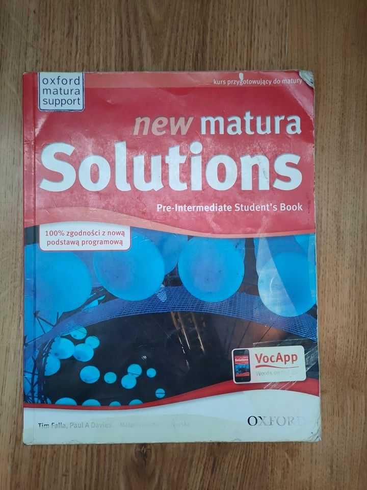 New Matura Solutions Pre-Intermediate Student's Book. Oxford