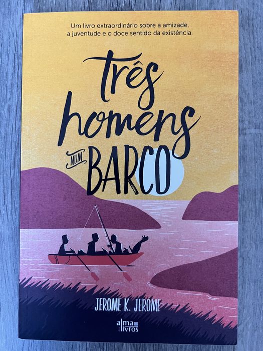 Três homens num Barco livro