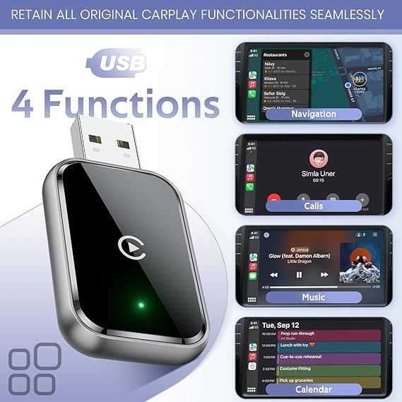 CarPlay AIZEO SYY03 bezprzewodowy adapter