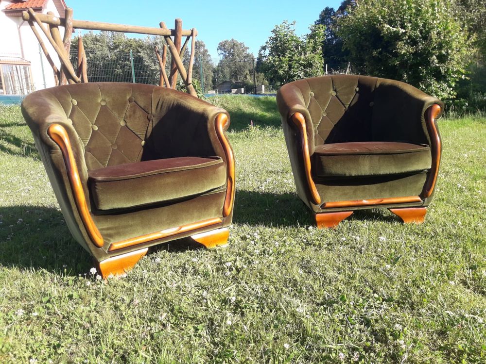 Komplet mebli wypoczynkowych. Sofa + fotele.